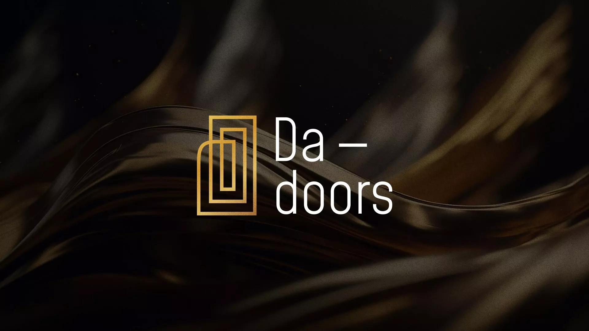 Разработка логотипа для компании «DA-DOORS» в Каменногорске